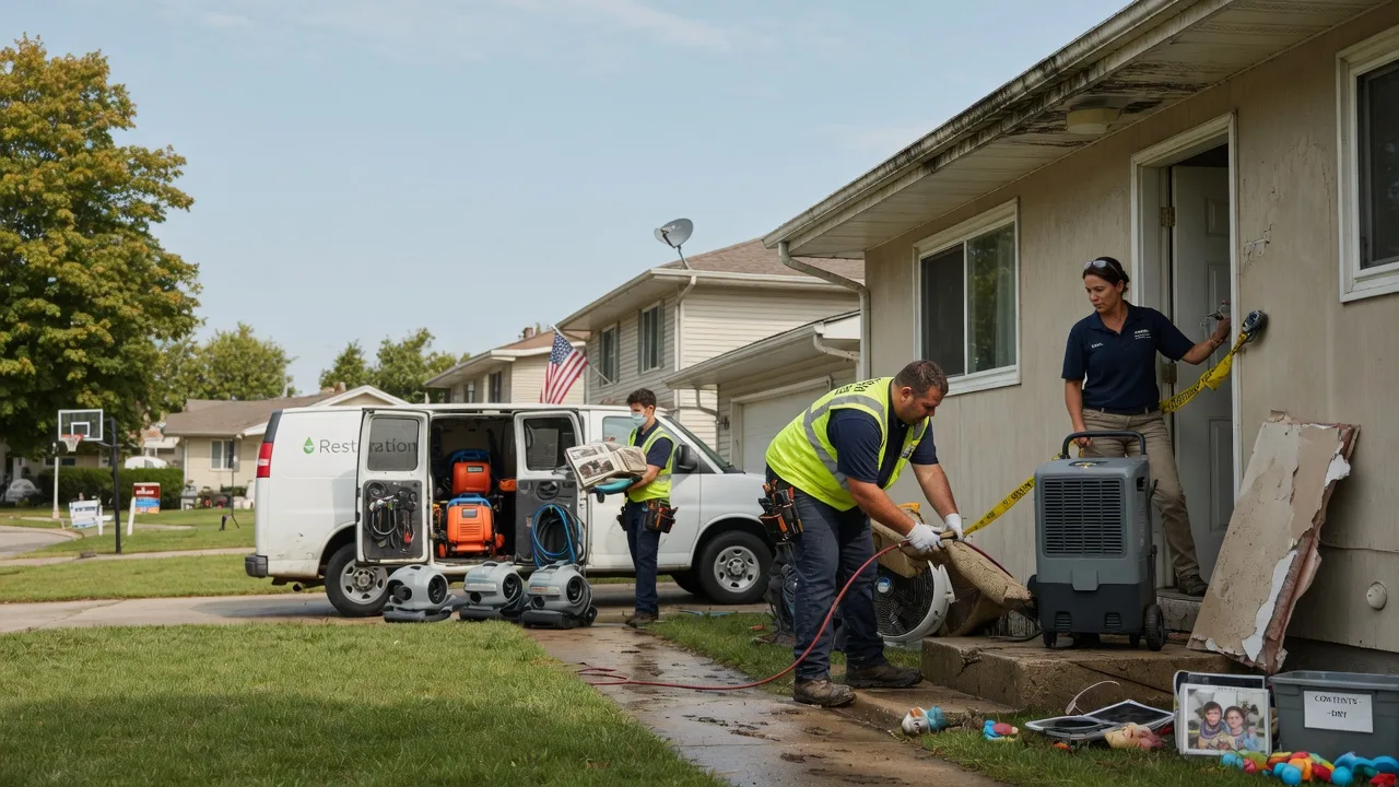 Water Damage Restoration in Wentworth, SD near me